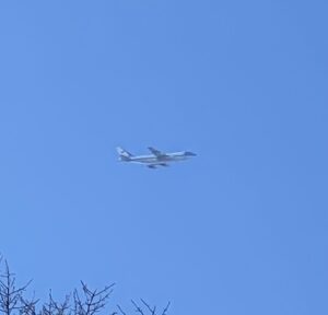 Air Force One over Vienna VA
