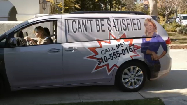 shrink wrap modern family mini van