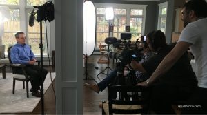 Evoker video film shoot for TTR Sothebys